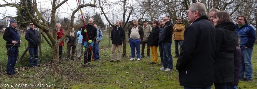 Jrg Lind mit den Teilnehmern